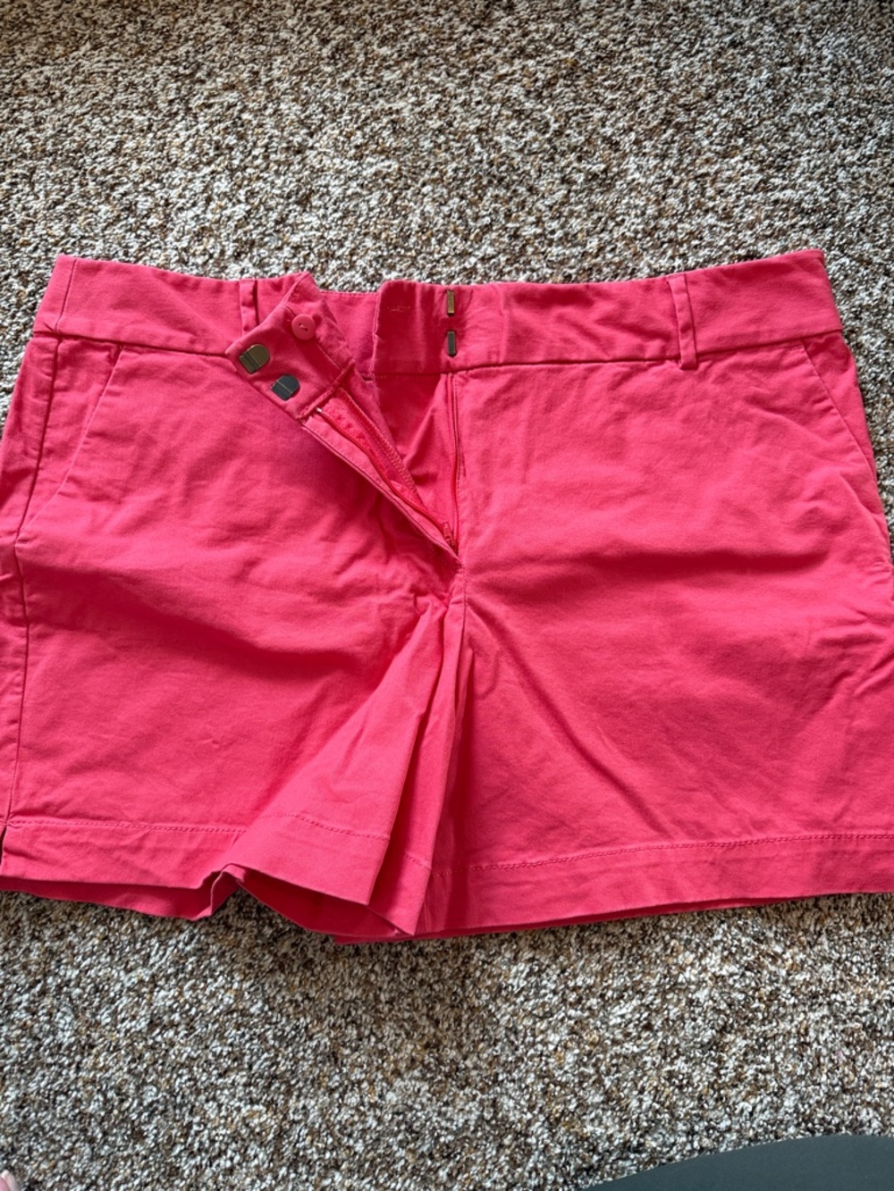 LOFT Coral-Pink 4” Shorts